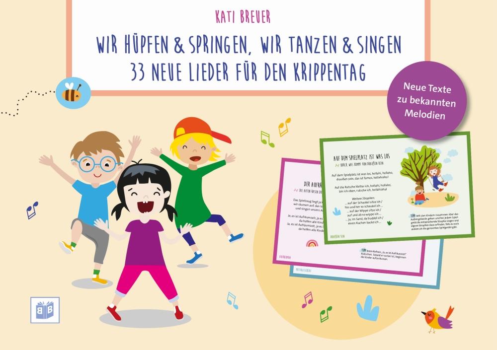 Vorderes Coverbild Wir hüpfen & springen, wir tanzen & singen