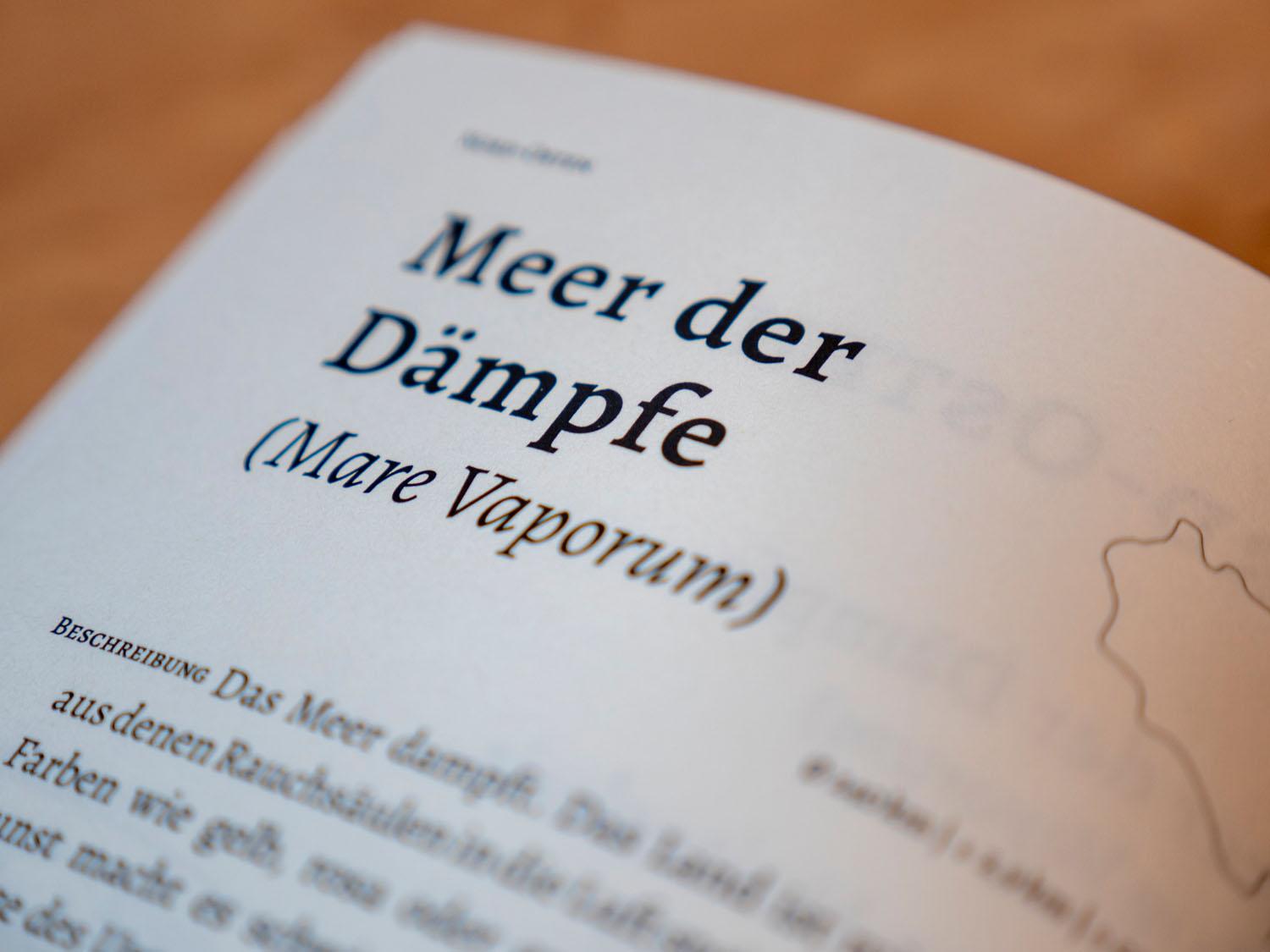 Beispielinhalt (Bild) Die Meere des Mondes