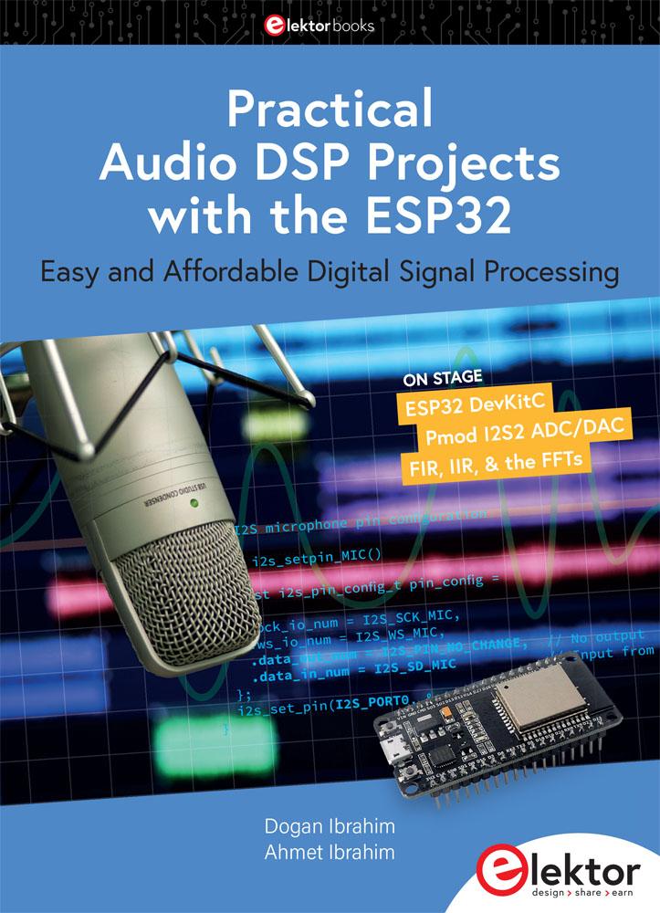 Vorderes Coverbild Practical Audio DSP Projects with the ESP32
