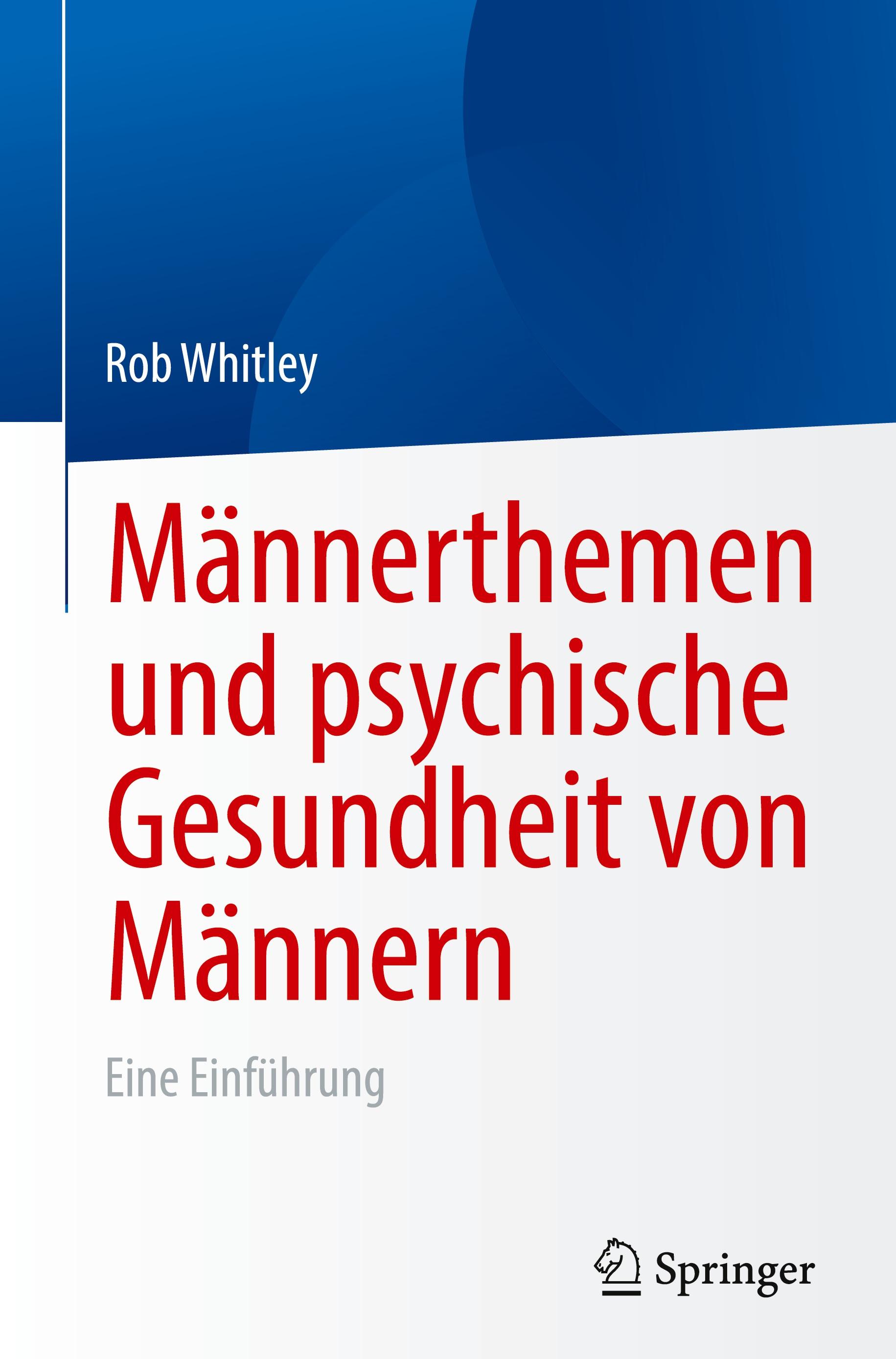 Vorderes Coverbild Männerthemen und psychische Gesundheit von Männern