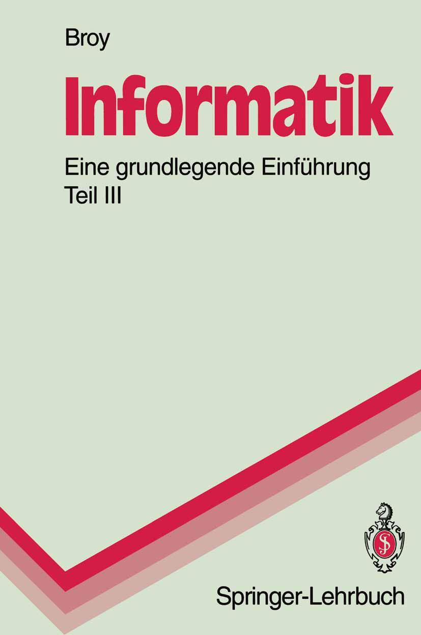 Vorderes Coverbild Informatik. Eine grundlegende Einführung