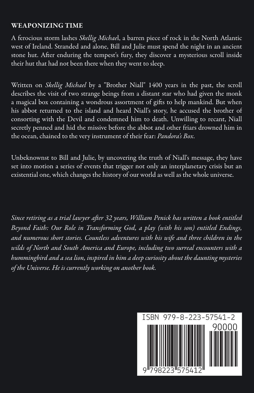 Rückseitencover A Love Story With Ghosts, Aliens, Villains, Pandora's Box, Time-Travelers, And The Timekeeper