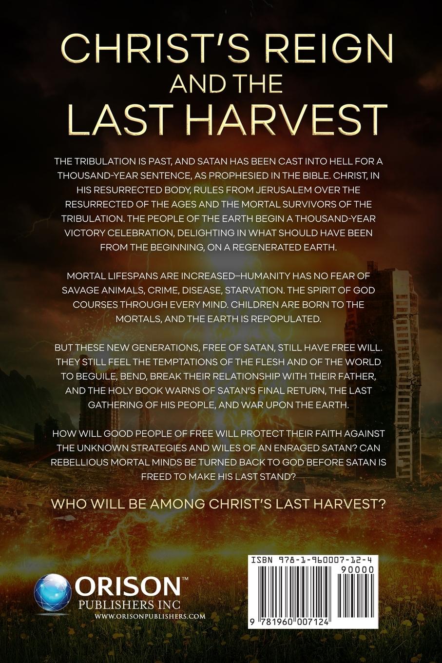 Rückseitencover Christ's Reign and the Last Harvest