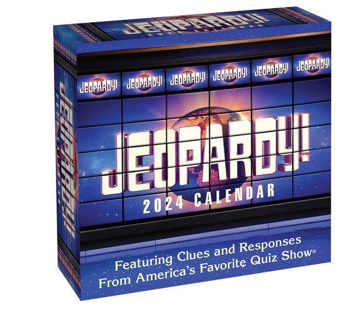 Vorderes Coverbild Jeopardy! 2024 Day-To-Day Calendar