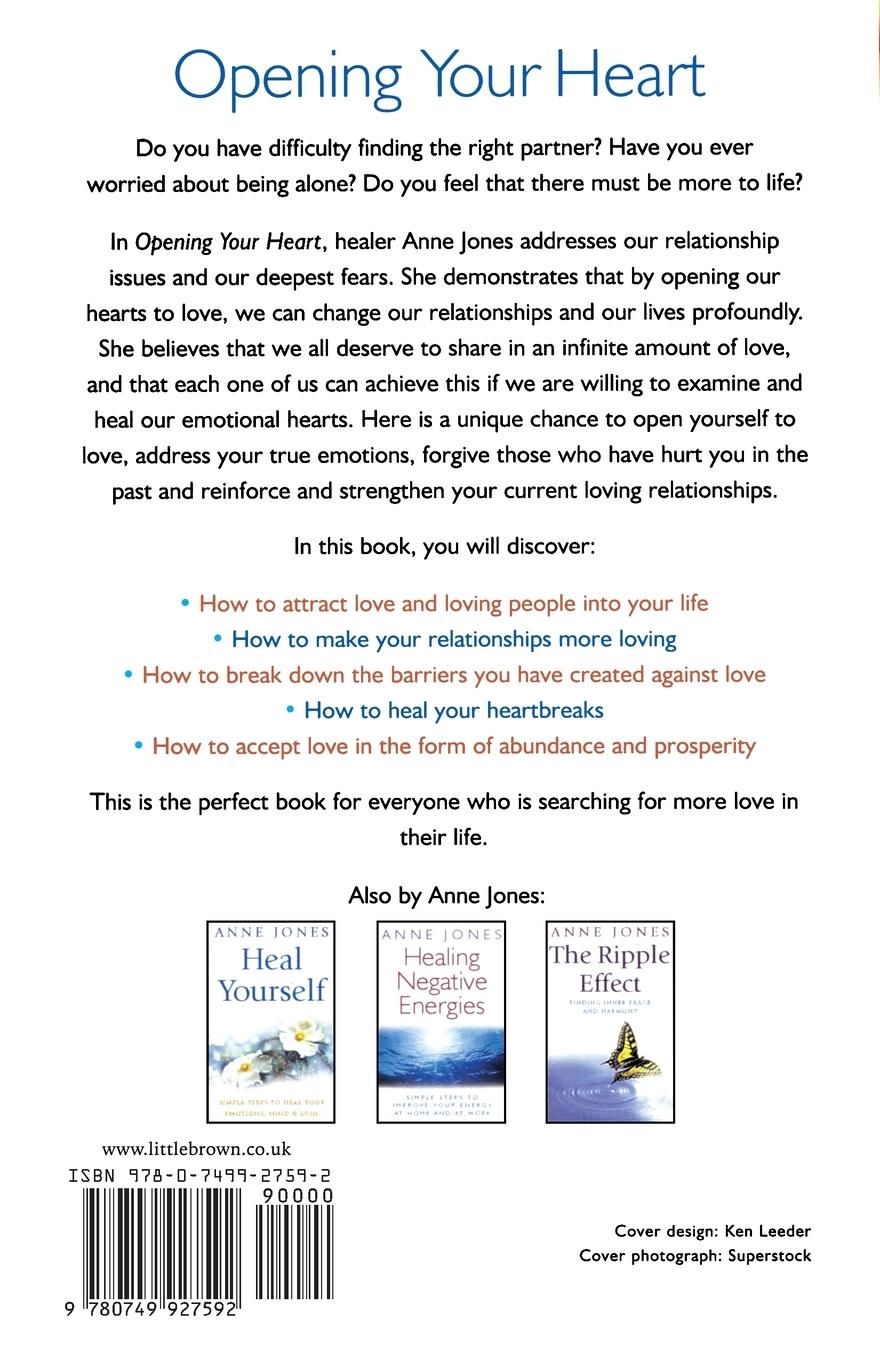 Rückseitencover Opening Your Heart