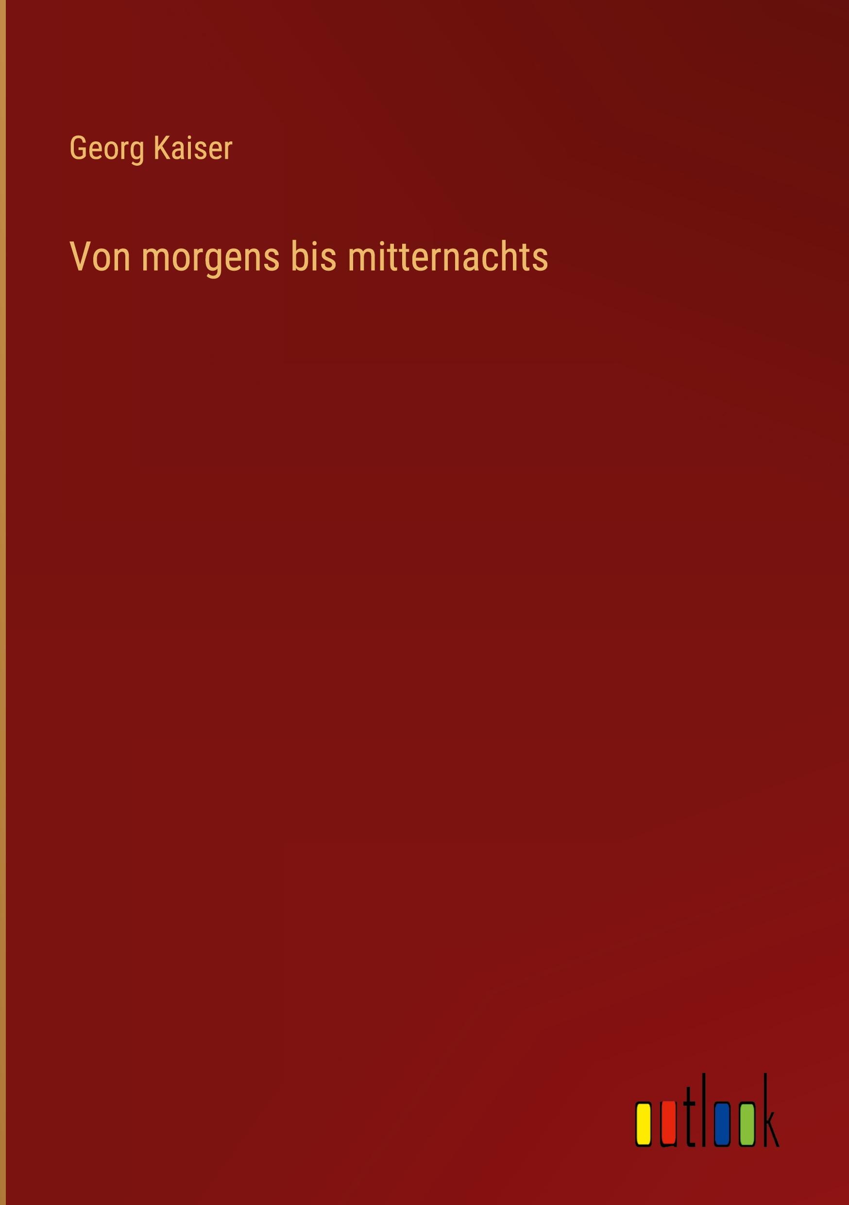 Vorderes Coverbild Von morgens bis mitternachts