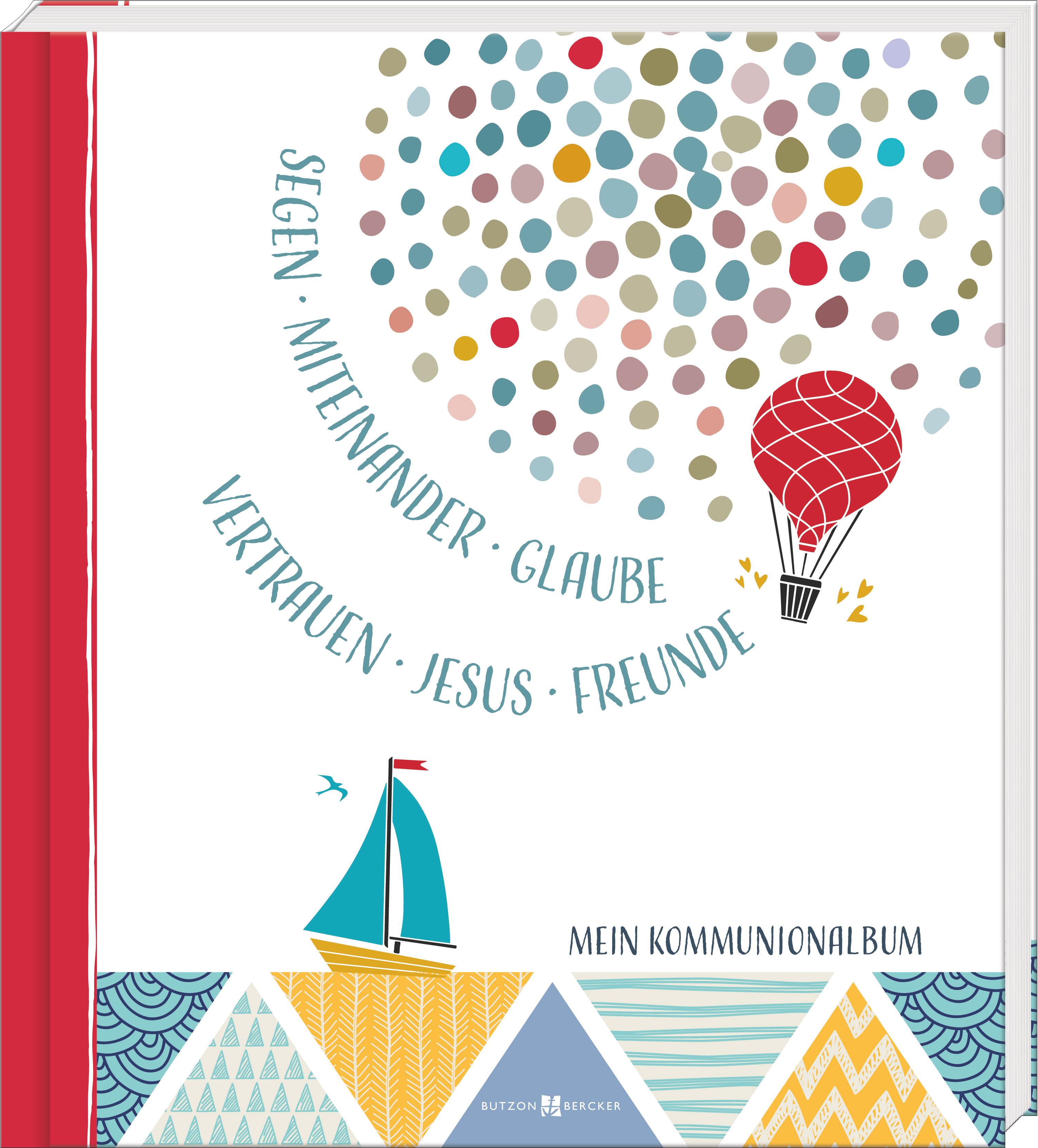 Vorderes Coverbild Mein Kommunionalbum