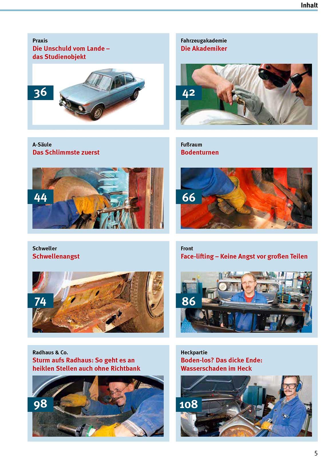 Beispielinhalt (Bild) Praxishandbuch Schweißen