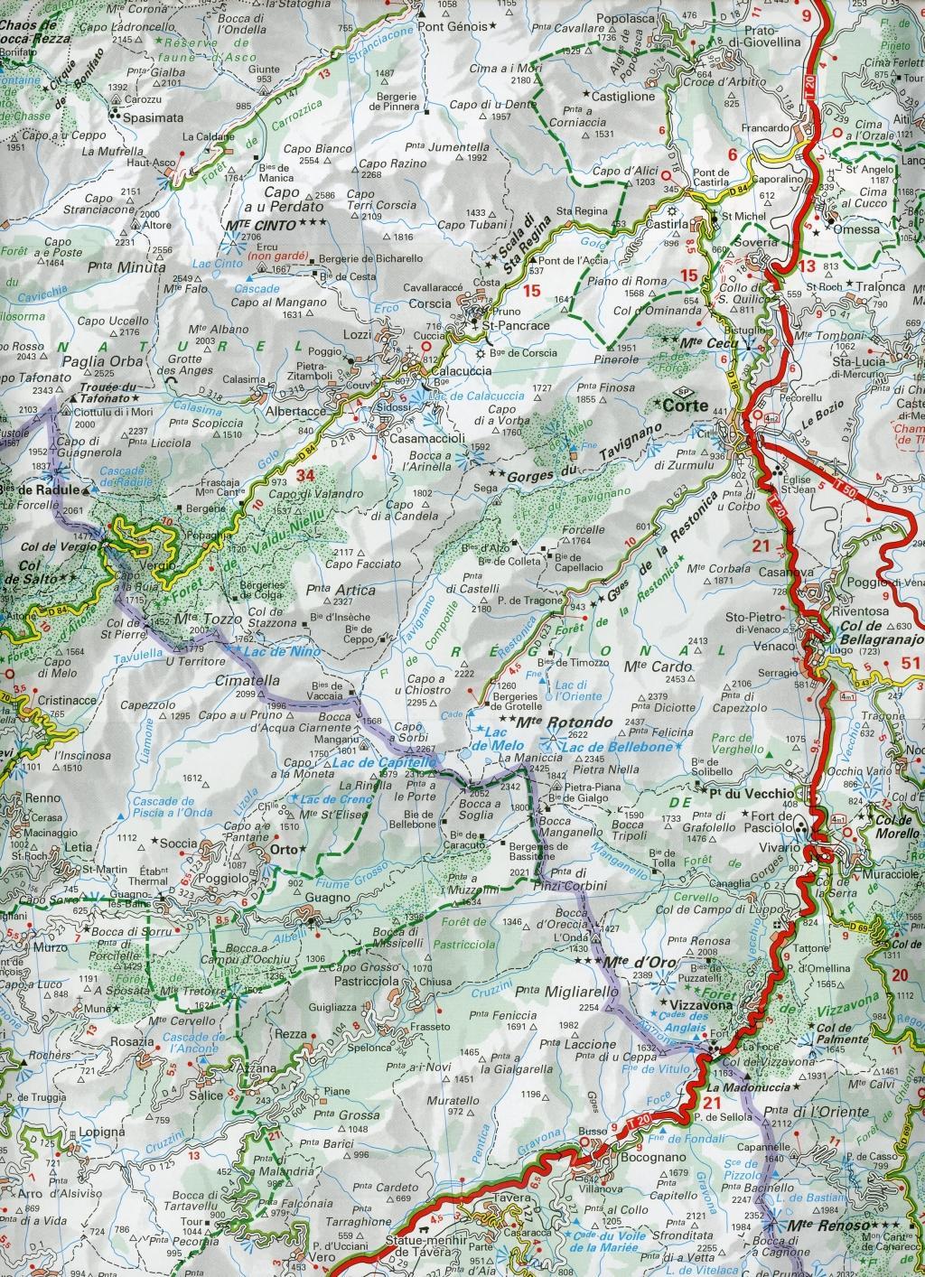 Beispielinhalt (Bild) Michelin Korsika