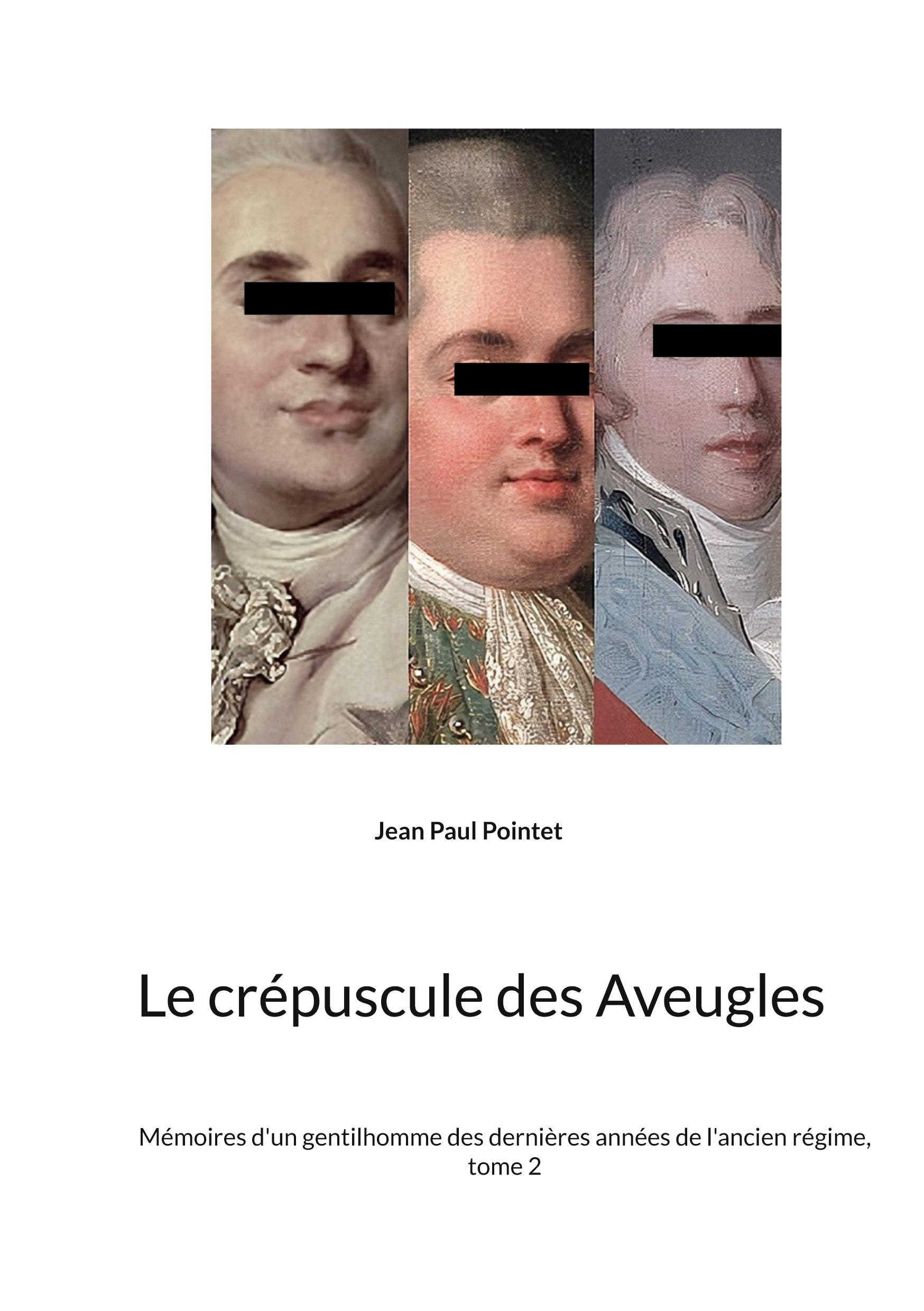 Vorderes Coverbild Le crépuscule des Aveugles