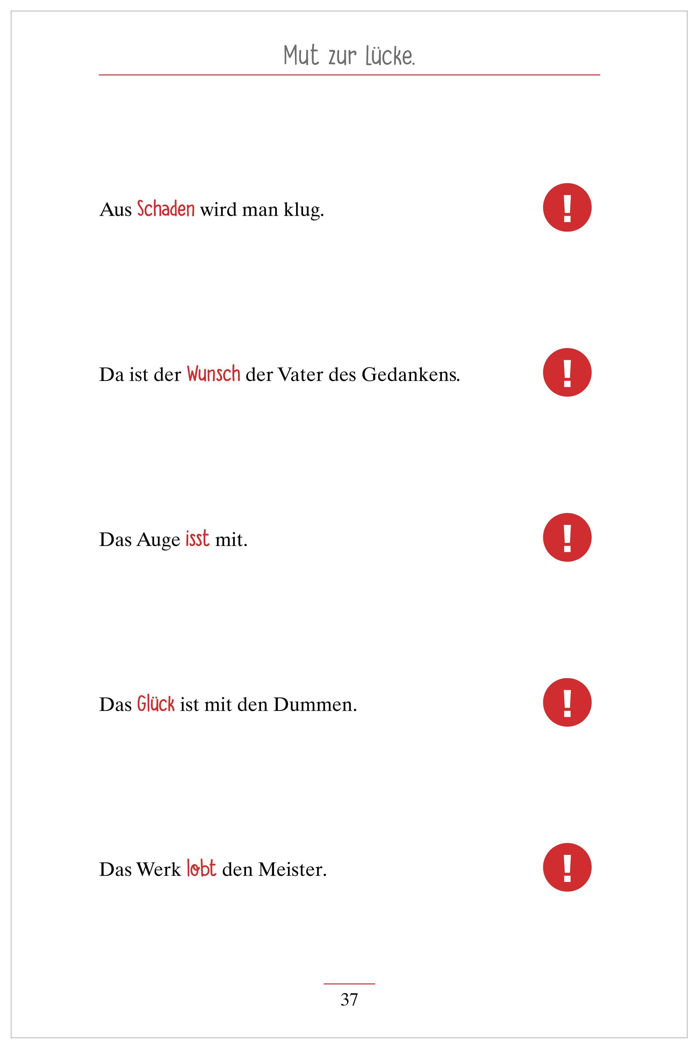 Beispielinhalt (Bild) Beliebte Sprichwörter. Das Gedächtnistraining-Quiz für Senioren. Ideal als Beschäftigung, Gedächtnistraining, Aktivierung bei Demenz.