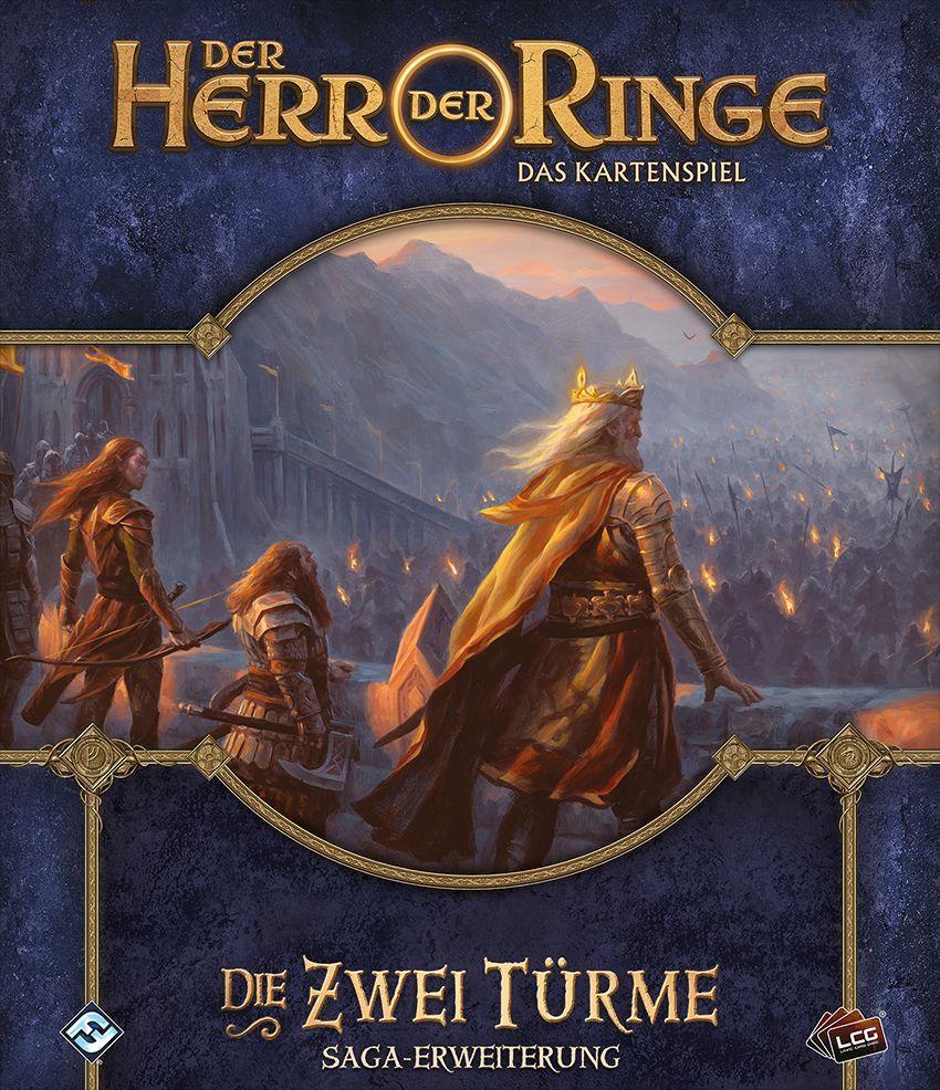 Vorderes Coverbild Der Herr der Ringe: Das Kartenspiel - Die zwei Türme