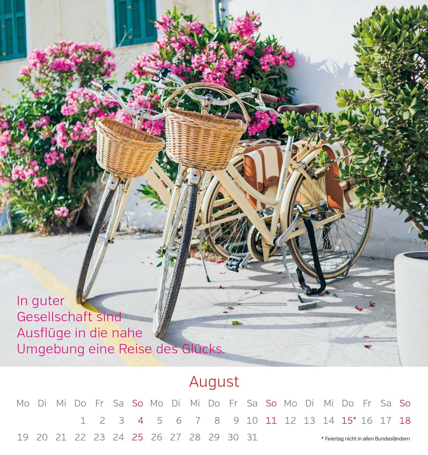 Beispielinhalt (Bild) Gute Laune Kalender 2024