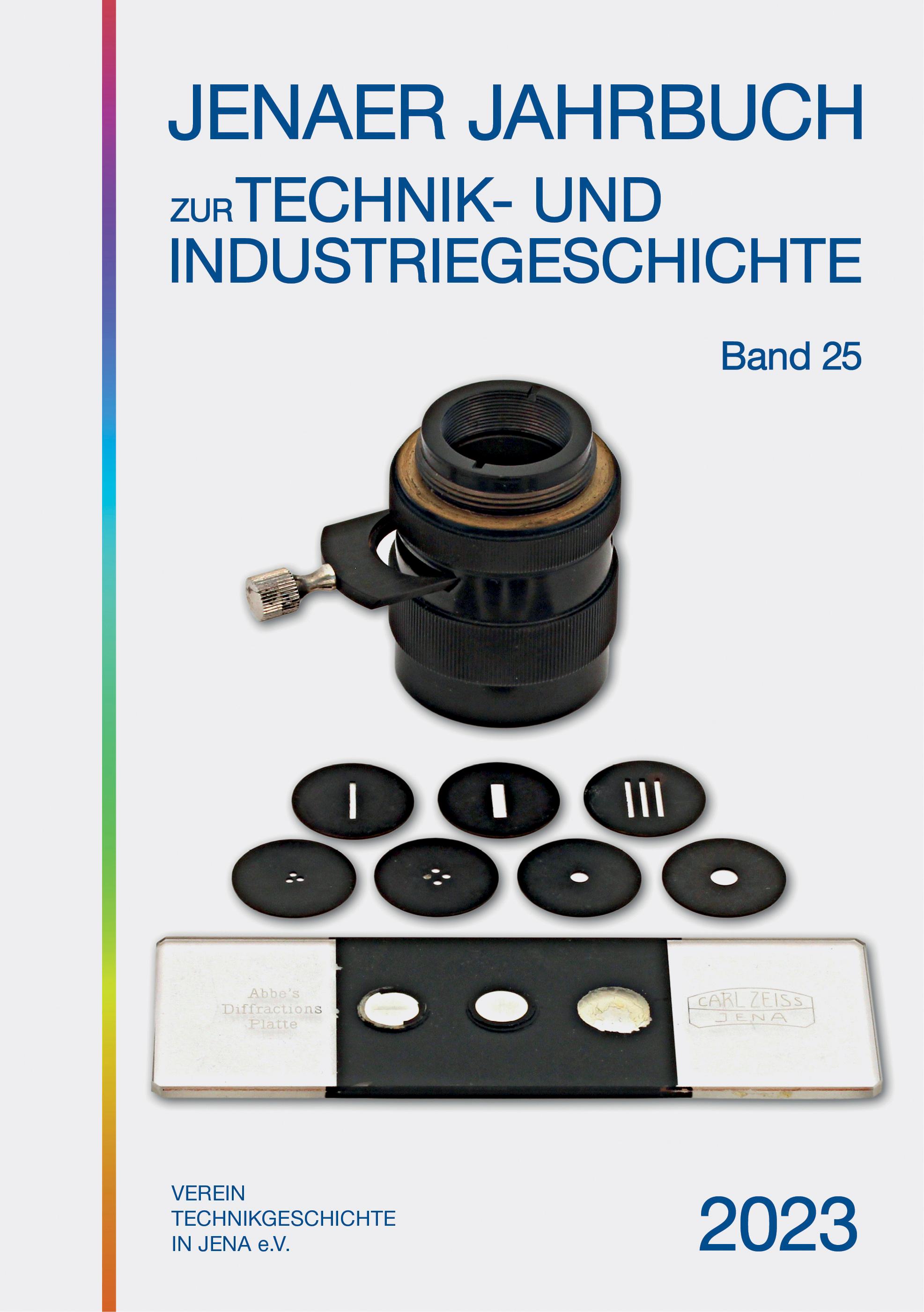 Vorderes Coverbild Jenaer Jahrbuch zur Technik- und Industriegeschichte 25