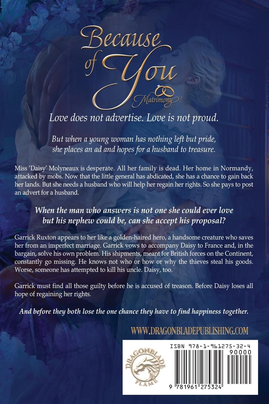 Rückseitencover Because of You