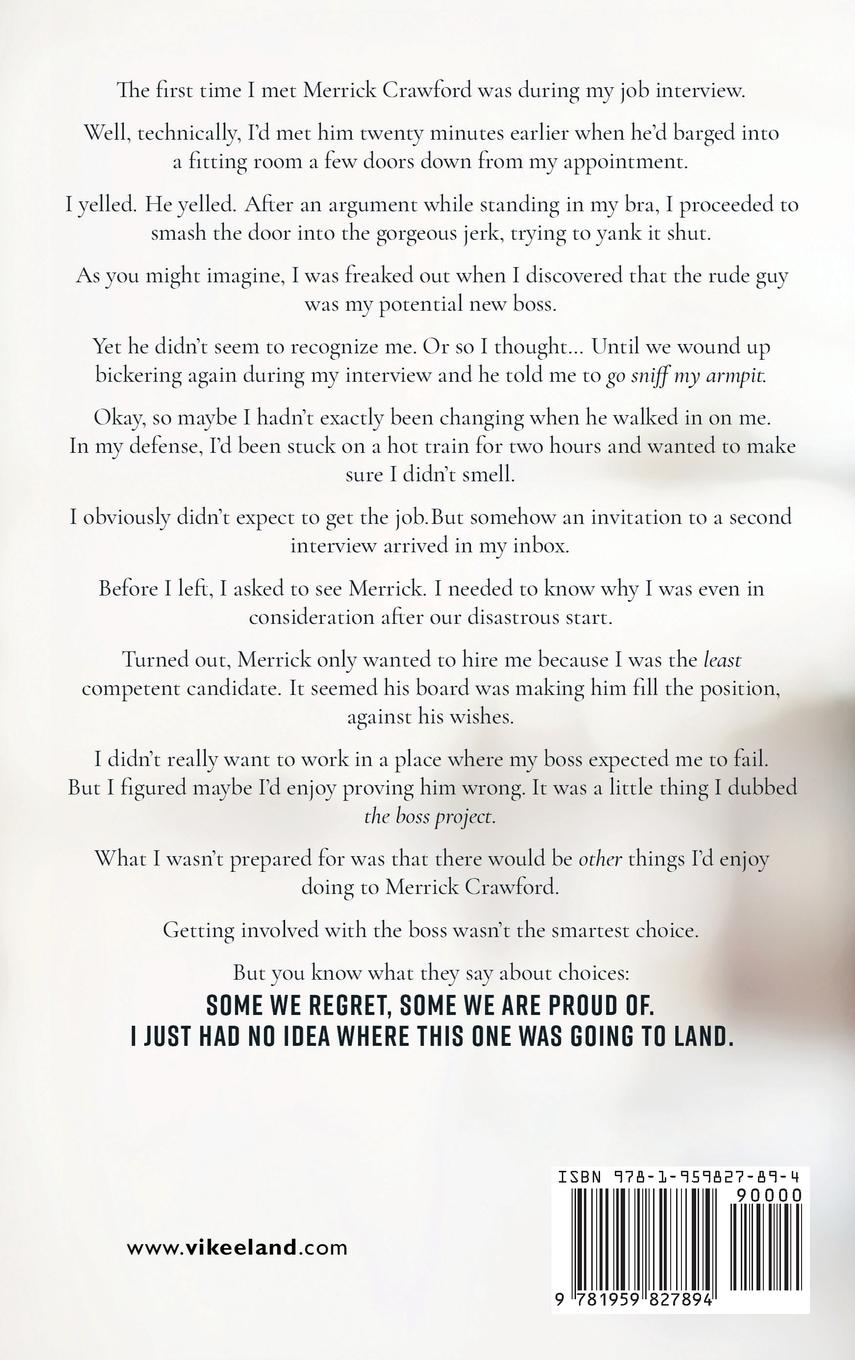 Rückseitencover Boss Project