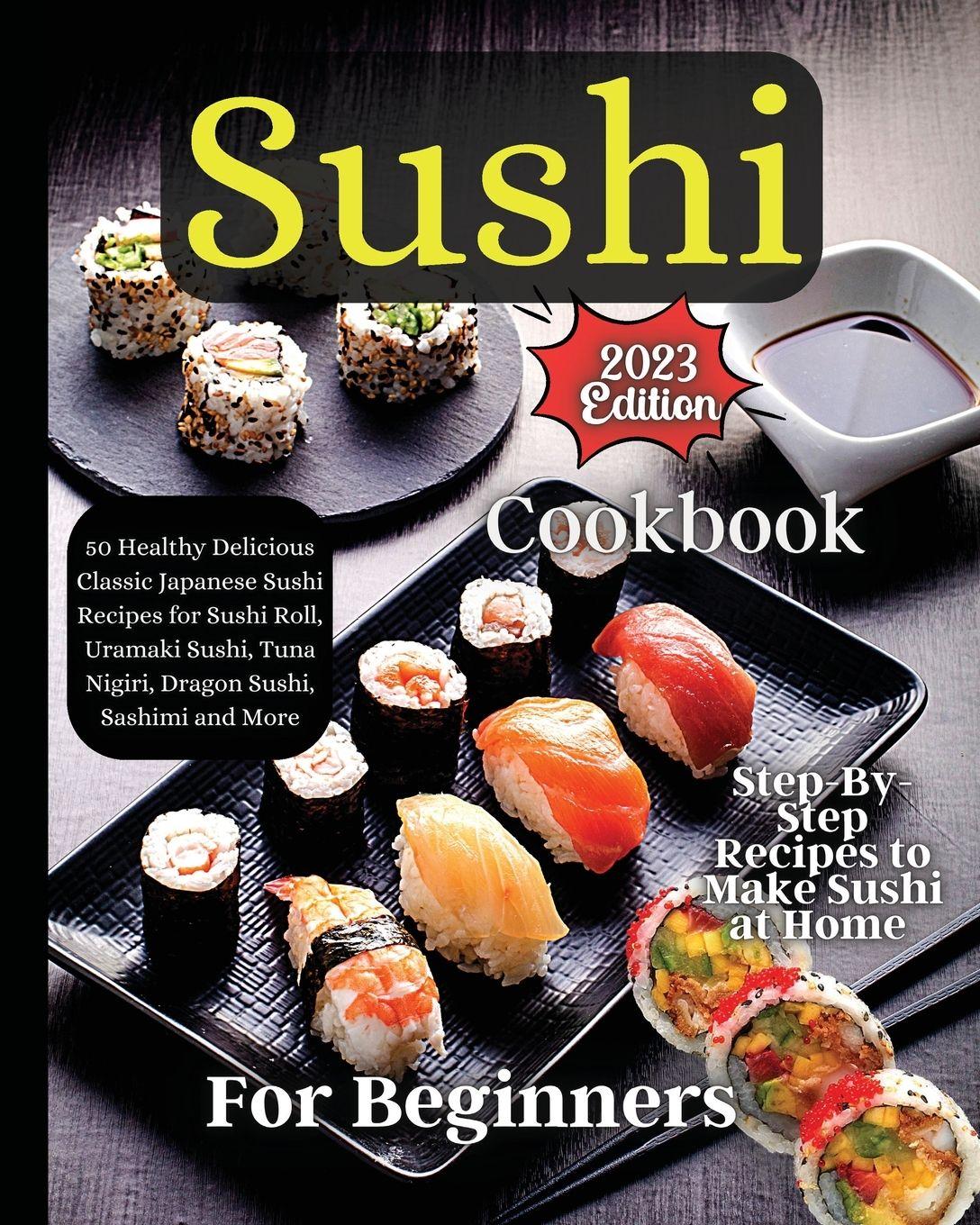 Vorderes Coverbild Sushi Cookbook For Beginners