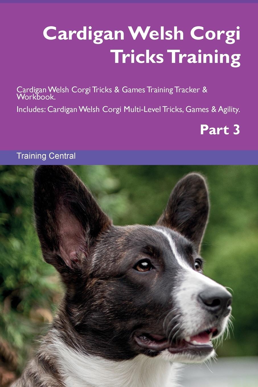 Vorderes Coverbild Cardigan Welsh Corgi Tricks Training Cardigan Welsh Corgi Tricks & Games Training  Tracker & Workbook.  Includes