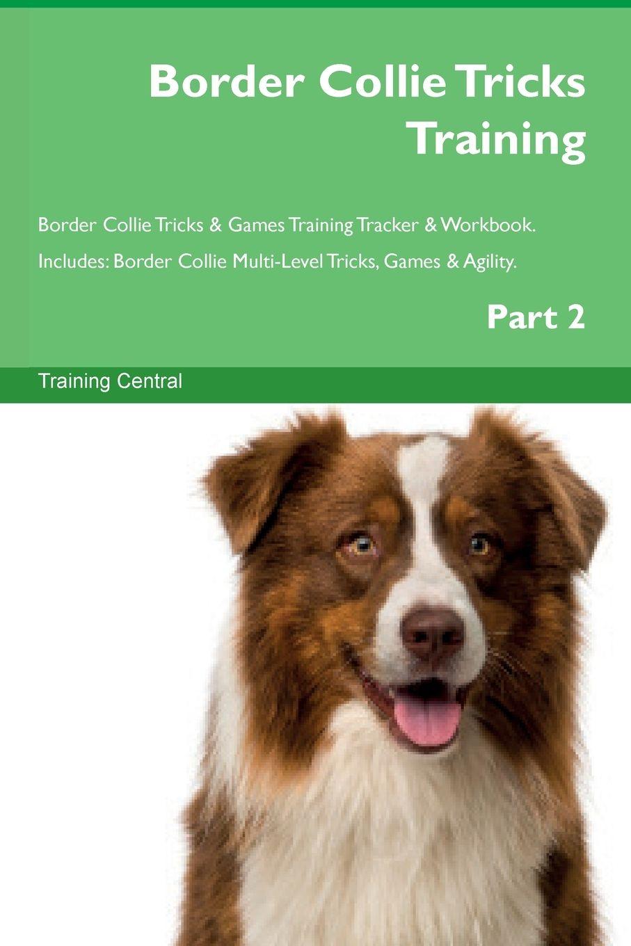 Vorderes Coverbild Border Collie Tricks Training Border Collie Tricks & Games Training Tracker &  Workbook.  Includes
