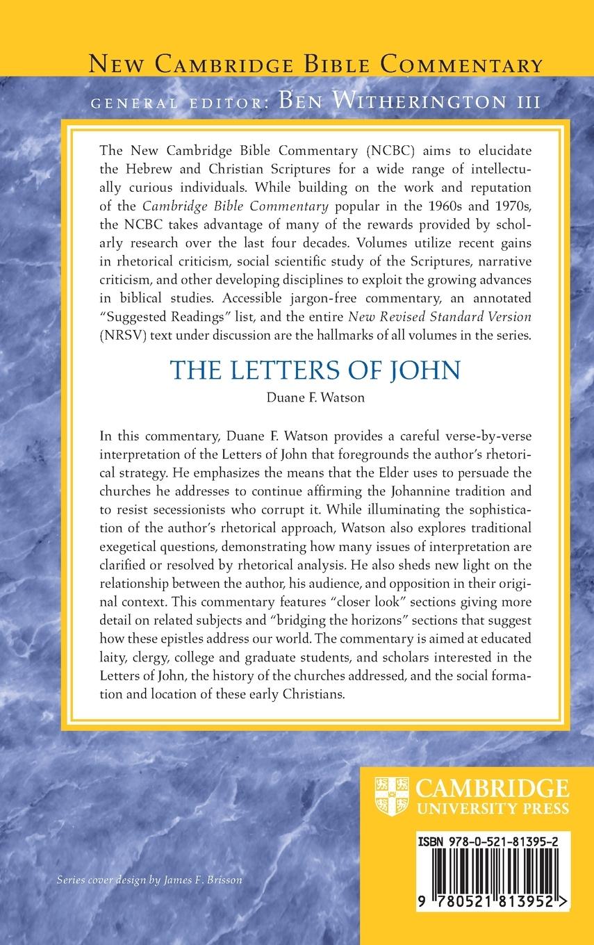 Rückseitencover The Letters of John