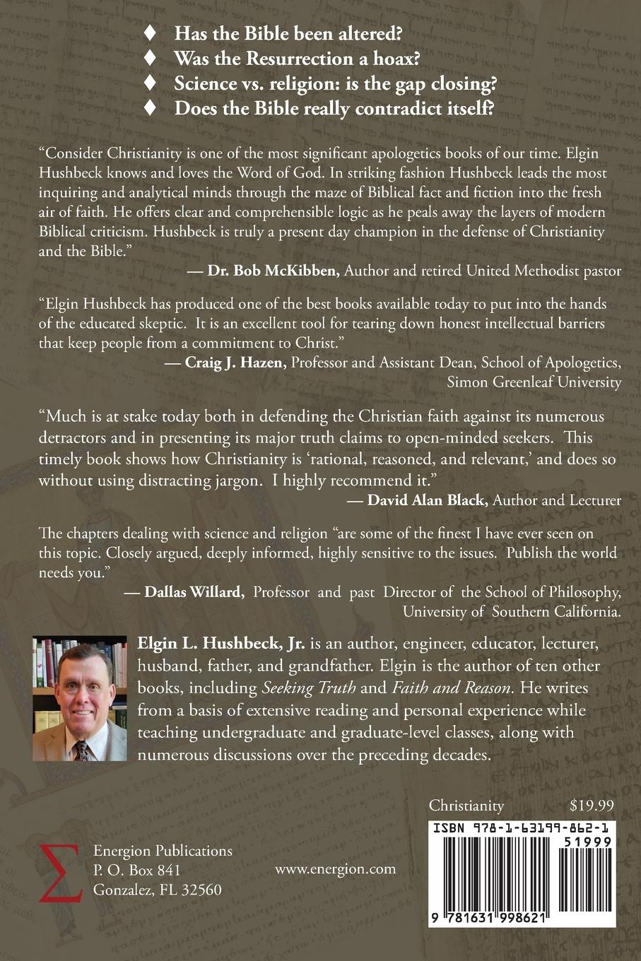 Rückseitencover Evidence for the Bible