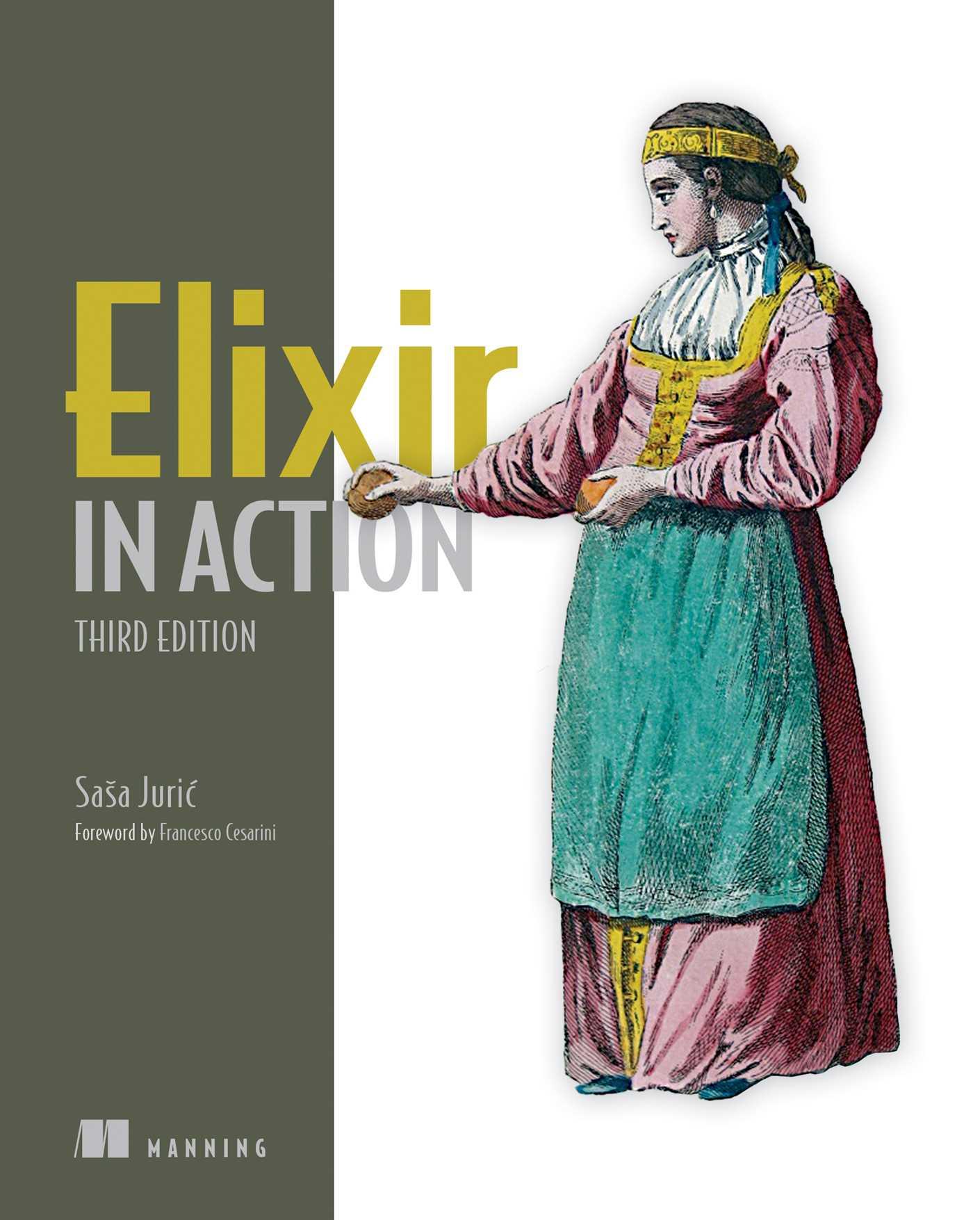 Vorderes Coverbild Elixir in Action, Third Edition