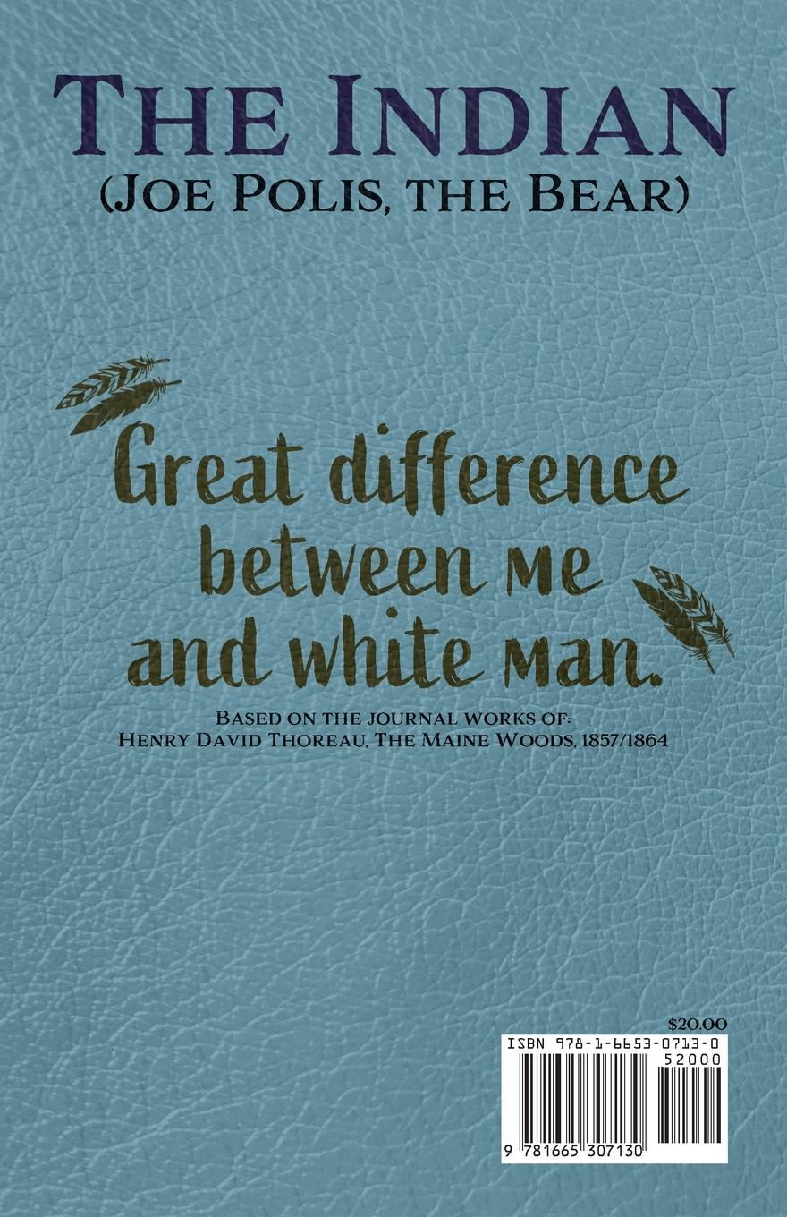 Rückseitencover Henry David Thoreau, The Indian