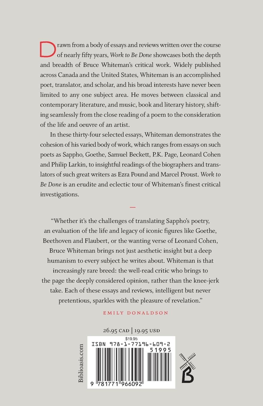 Rückseitencover Work to Be Done