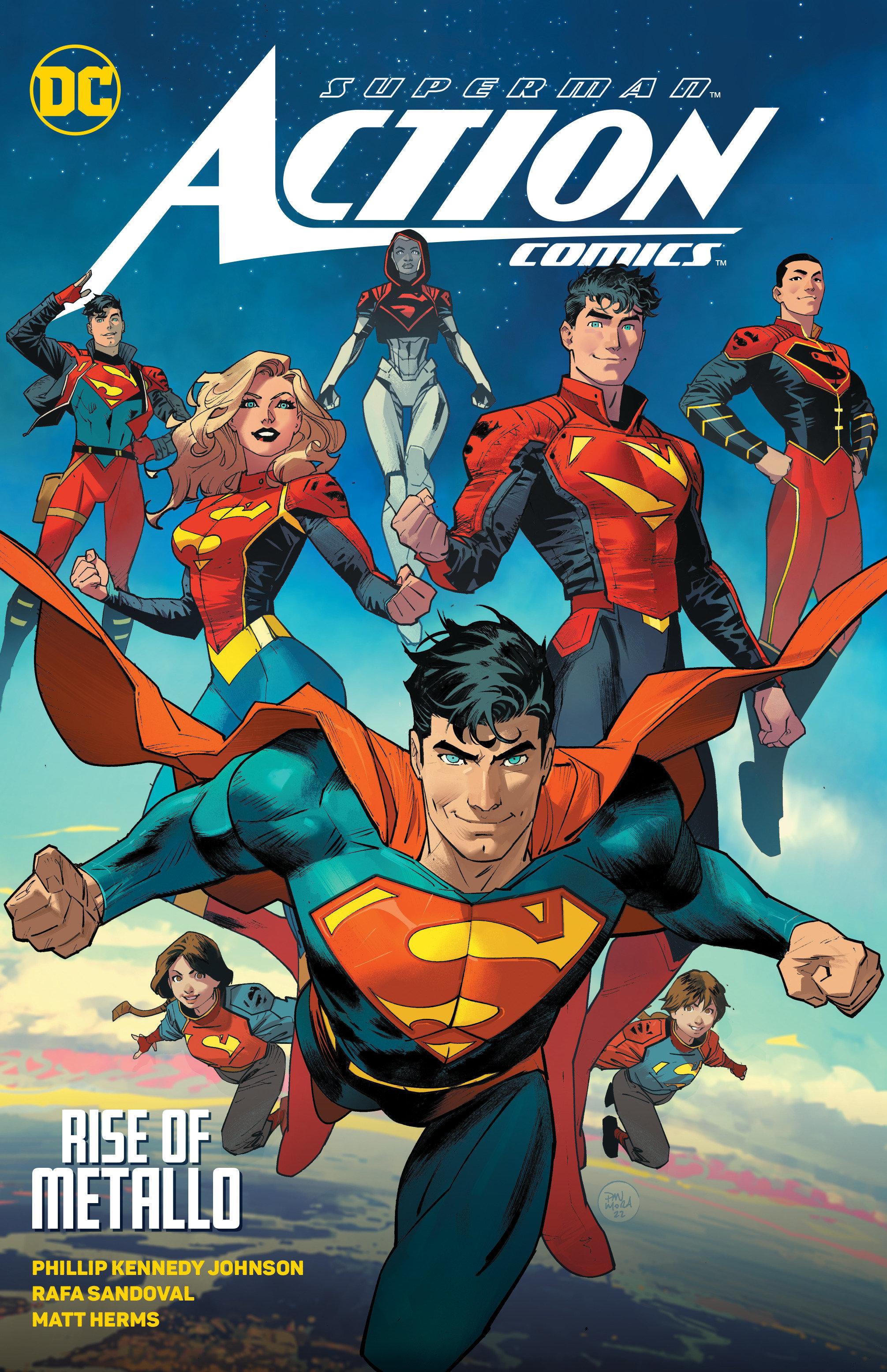 Vorderes Coverbild Superman: Action Comics Vol 1: Rise of Metallo