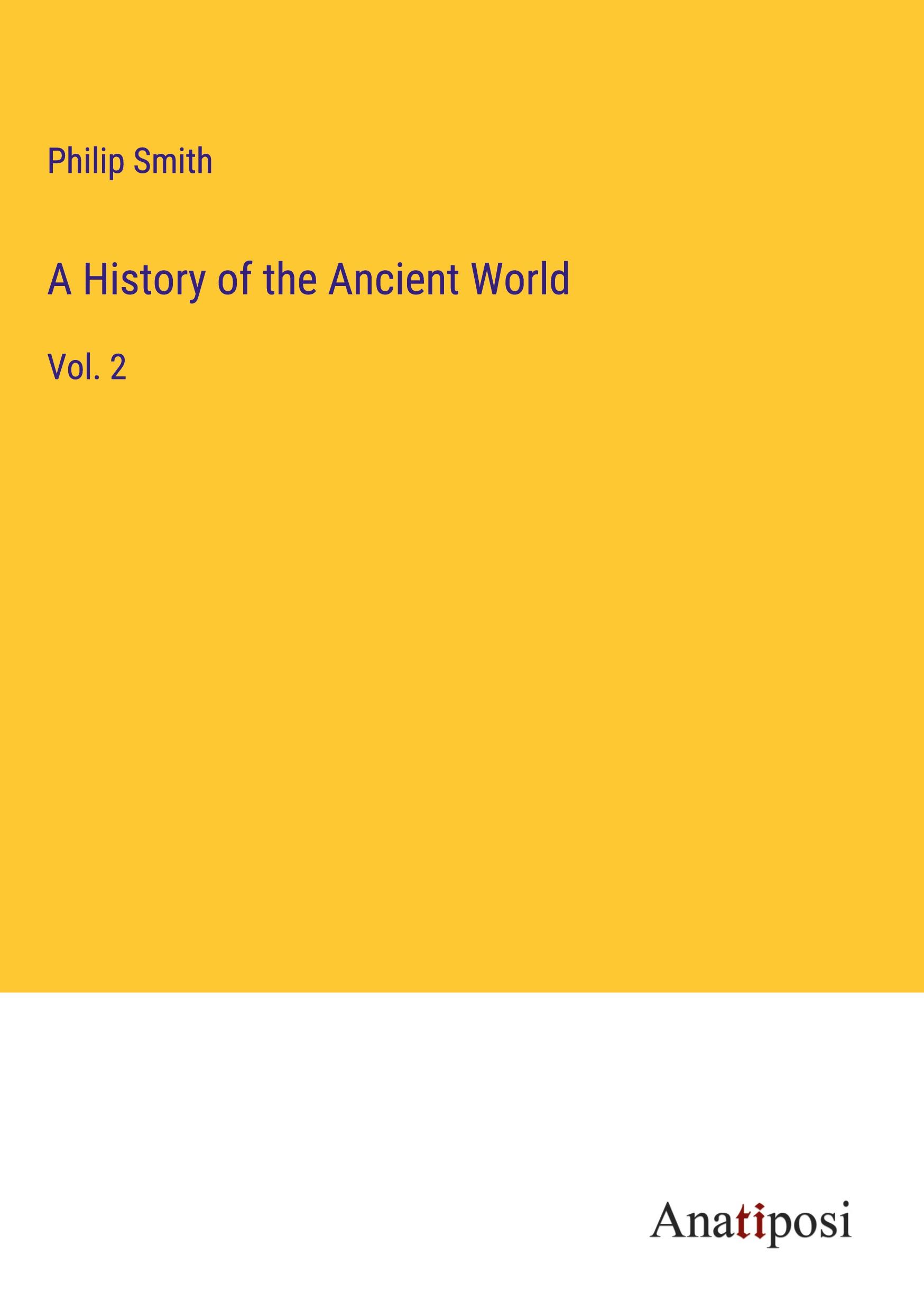 Vorderes Coverbild A History of the Ancient World