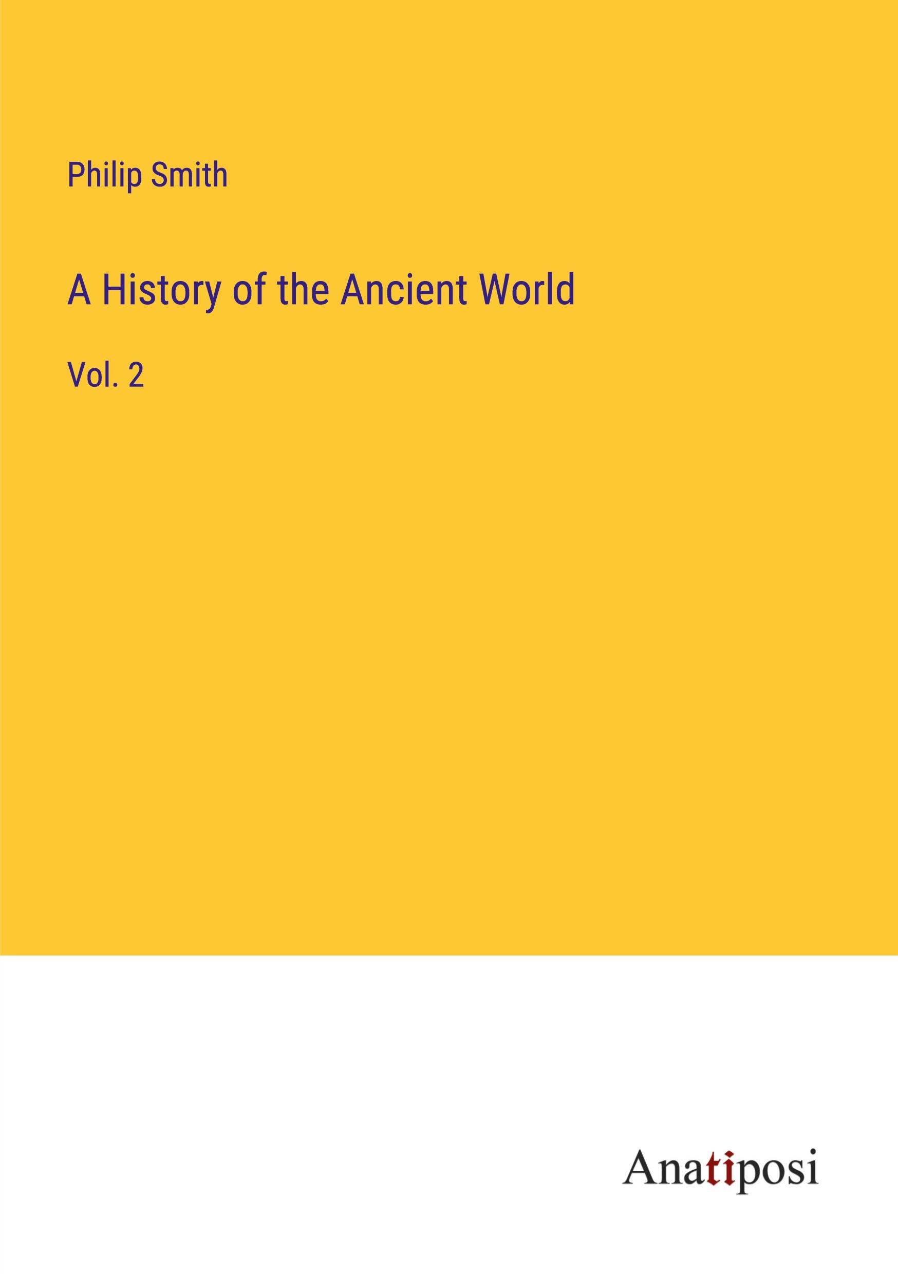 Vorderes Coverbild A History of the Ancient World