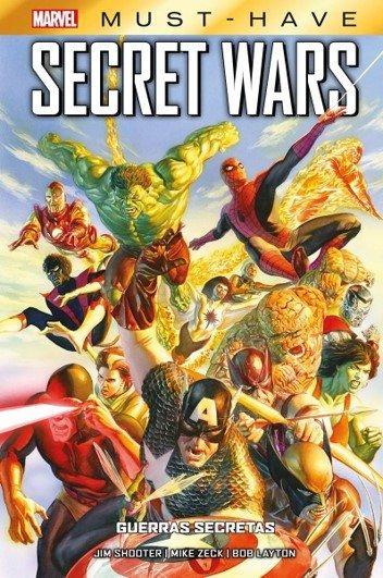 Vorderes Coverbild Marvel Must-Have. Secret Wars: Guerras Secretas
