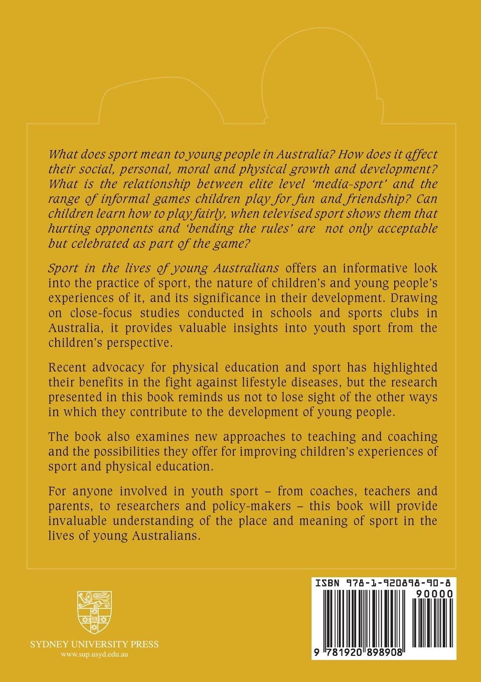 Rückseitencover Sport in the Lives of Young Australians