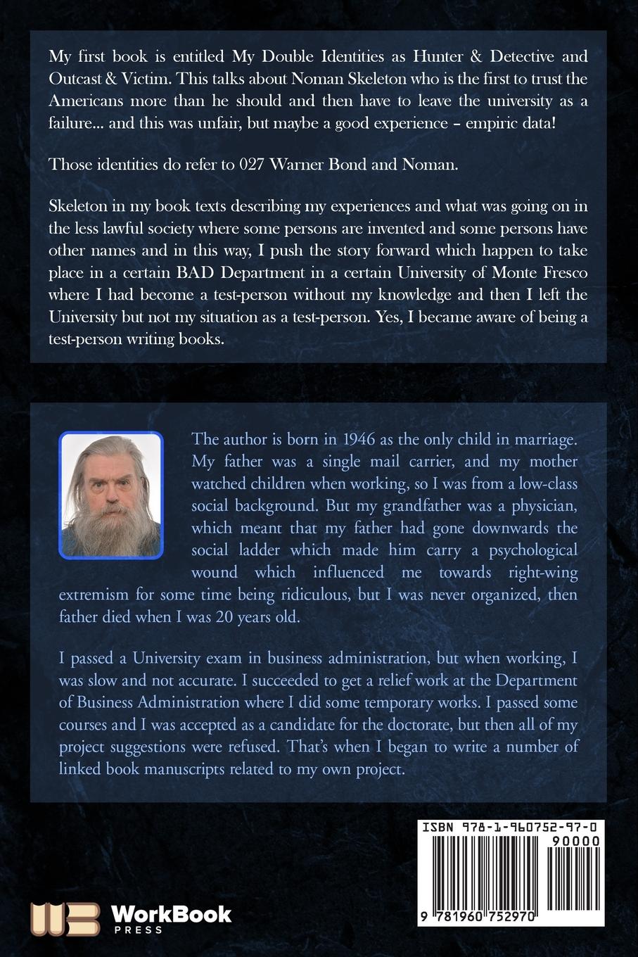 Rückseitencover My Double Identities as Hunter & Detective and Outcast & Victim