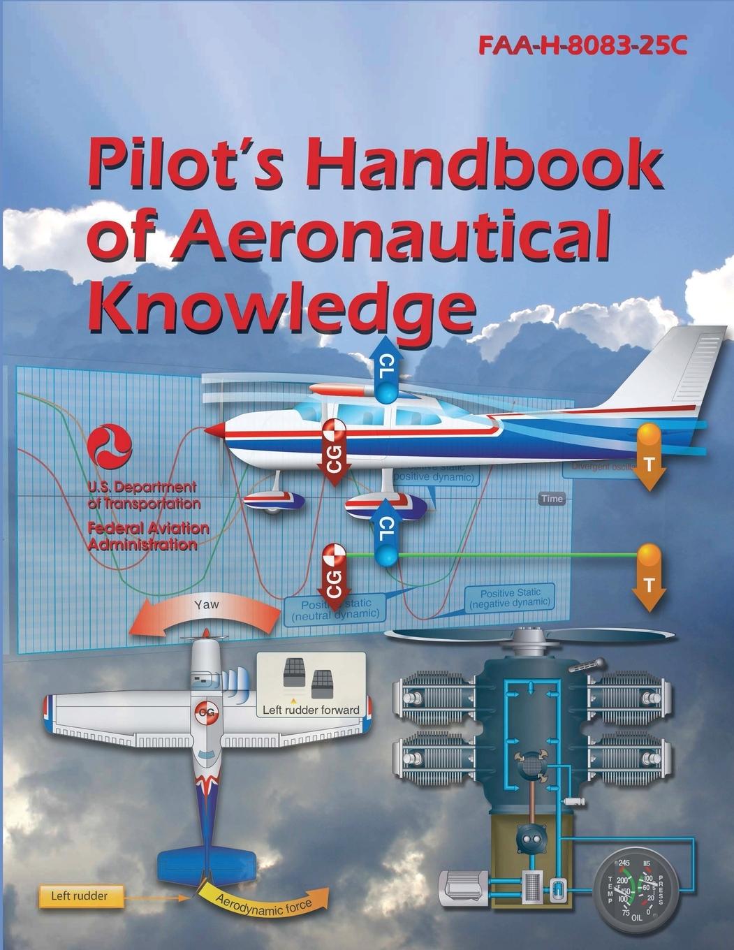 Vorderes Coverbild Pilot's Handbook of Aeronautical Knowledge FAA-H-8083-25C (2023 Edition)