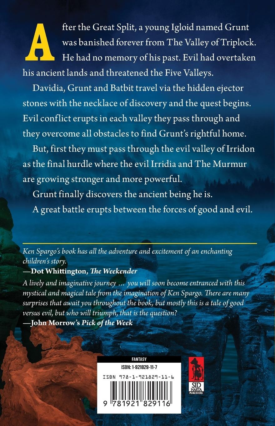 Rückseitencover Davidia and the Prince of Triplock