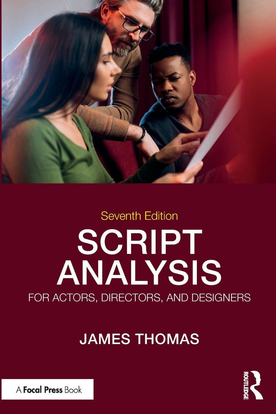 Vorderes Coverbild Script Analysis for Actors, Directors, and Designers