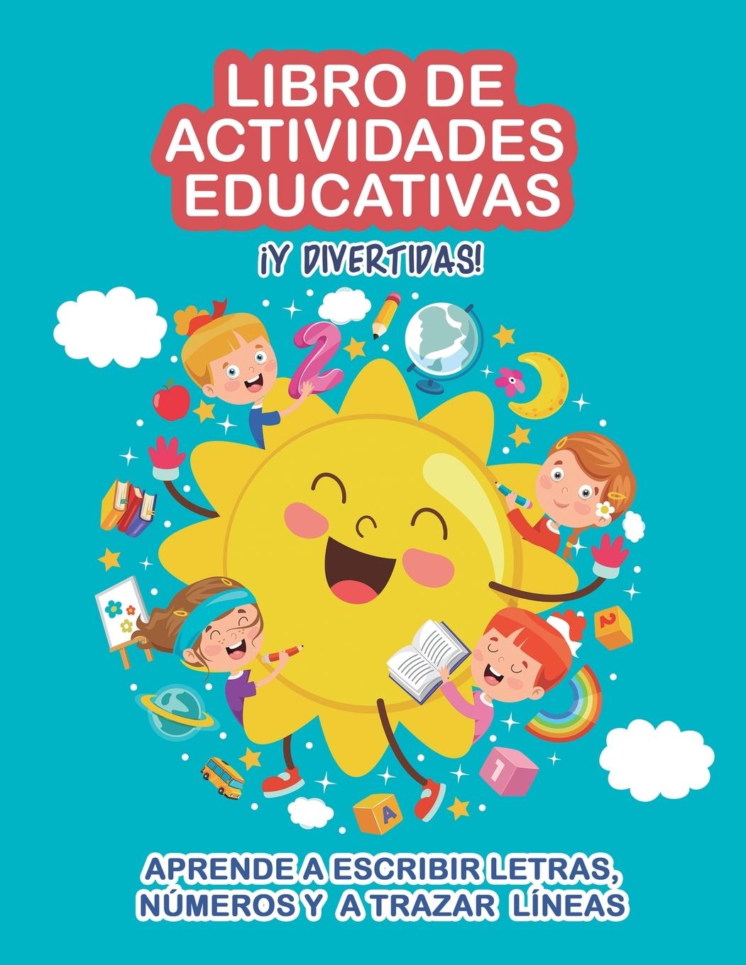 Vorderes Coverbild Libro de actividades educativas y divertidas