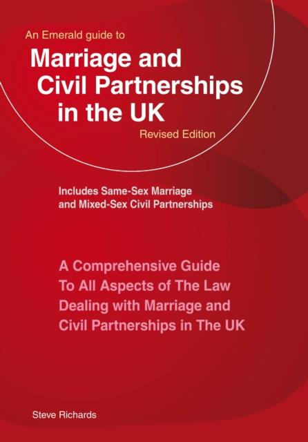 Vorderes Coverbild An Emerald Guide To Marriage And Civil Partnerships In The Uk