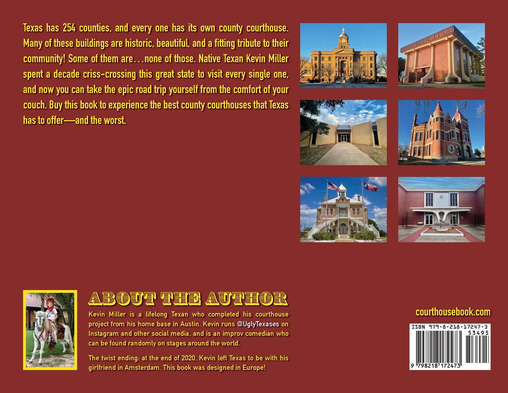 Rückseitencover The Ninety Prettiest County Courthouses in Texas...and the Ten Ugliest
