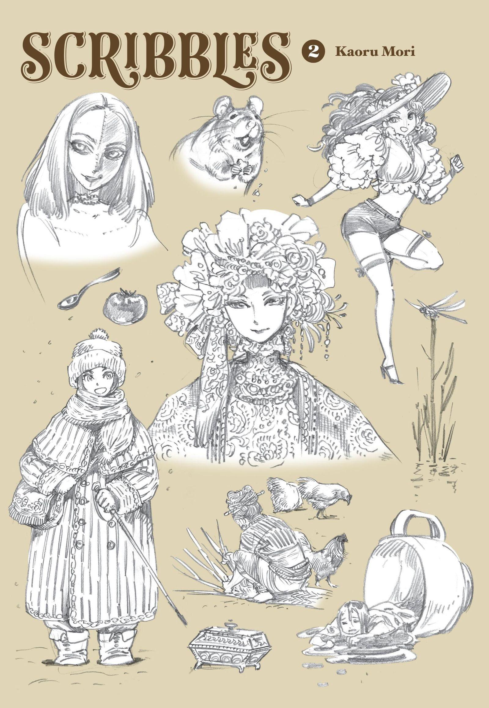 Vorderes Coverbild Scribbles, Vol. 2