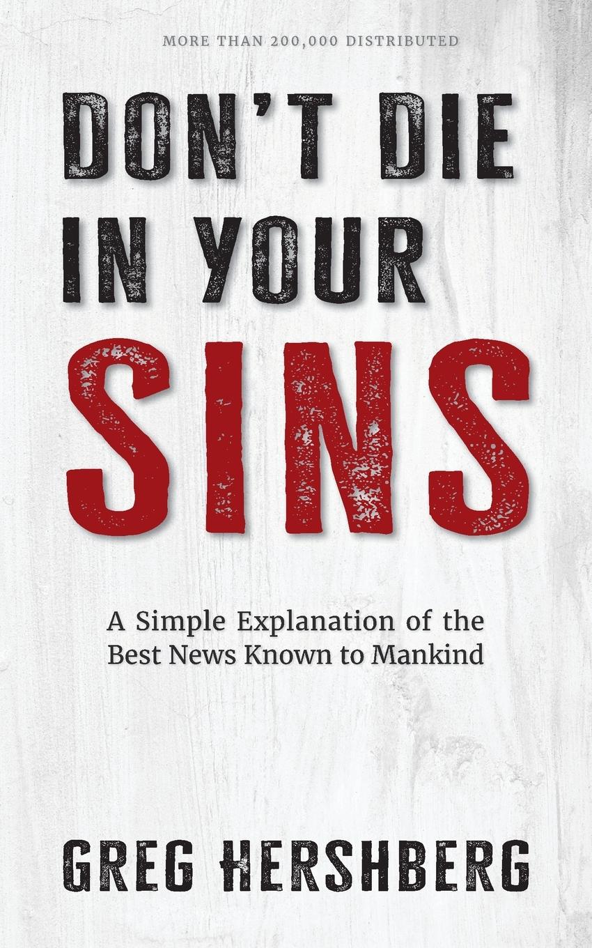 Vorderes Coverbild Don't Die in Your Sins