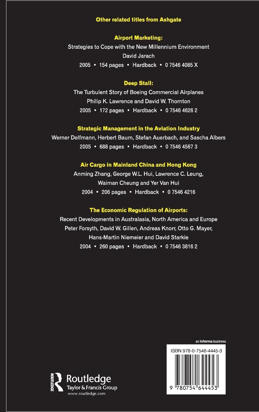 Rückseitencover Developing Strategies for the Modern International Airport