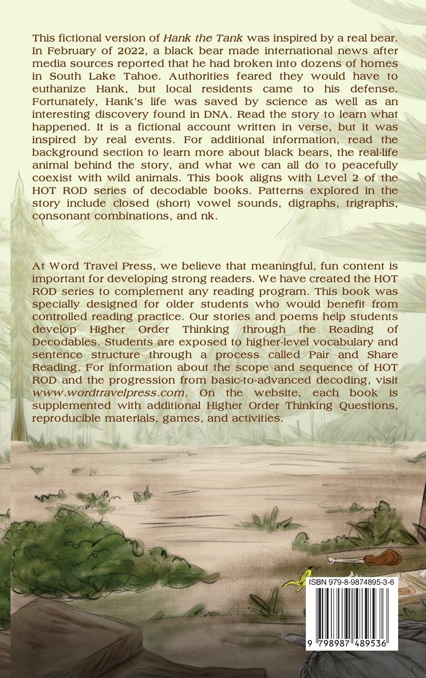 Rückseitencover Hank the Tank