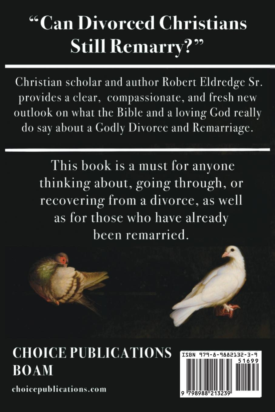 Rückseitencover Christian Divorce Christian Remarriage