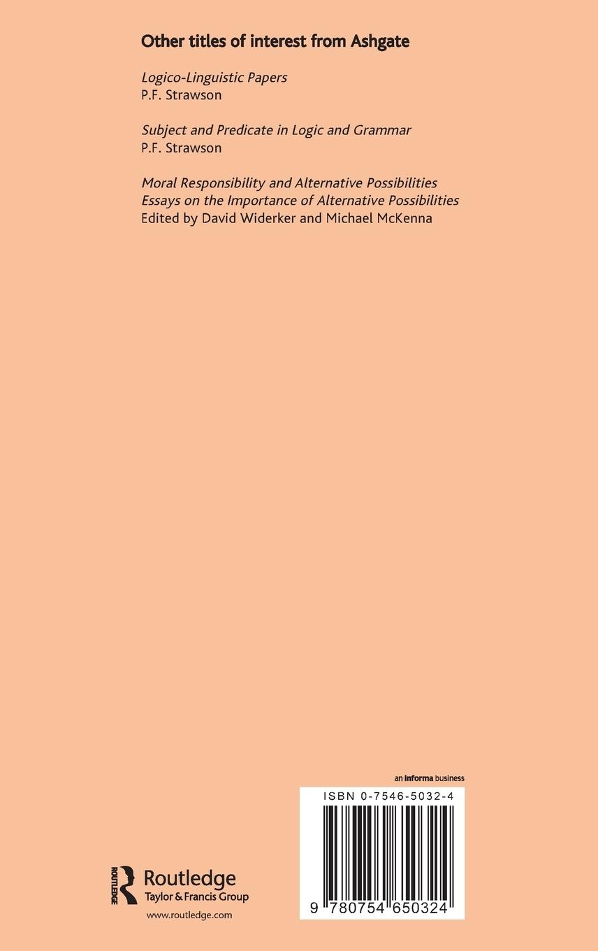 Rückseitencover Universals, Concepts and Qualities