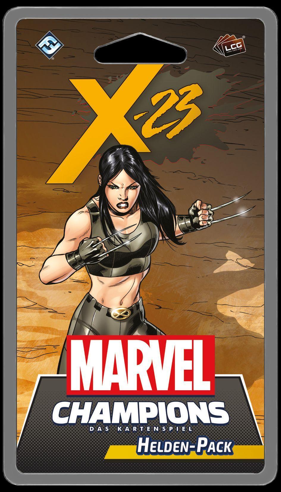 Vorderes Coverbild Marvel Champions: Das Kartenspiel - X-23