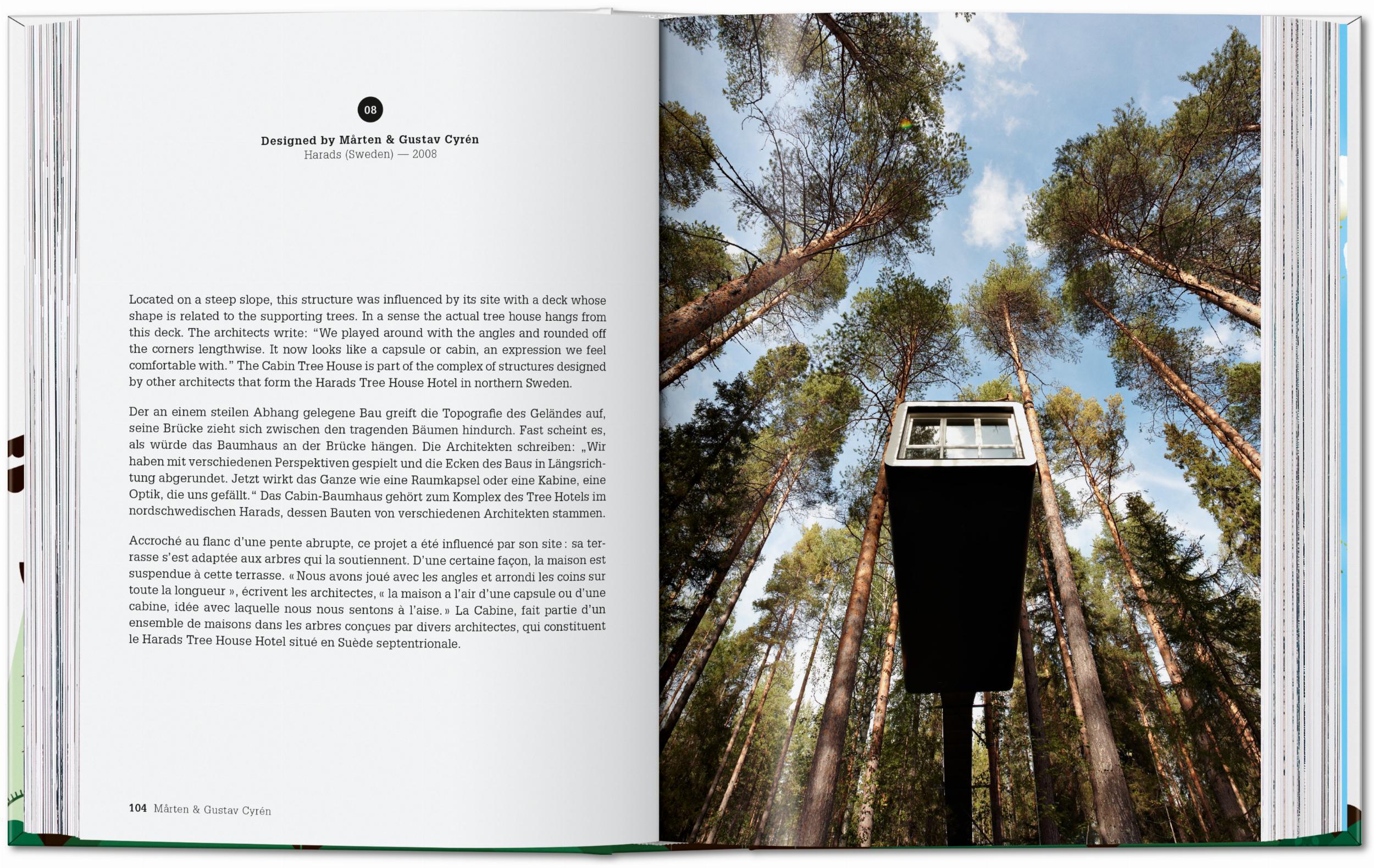 Beispielinhalt (Bild) Tree Houses. 45th Ed.