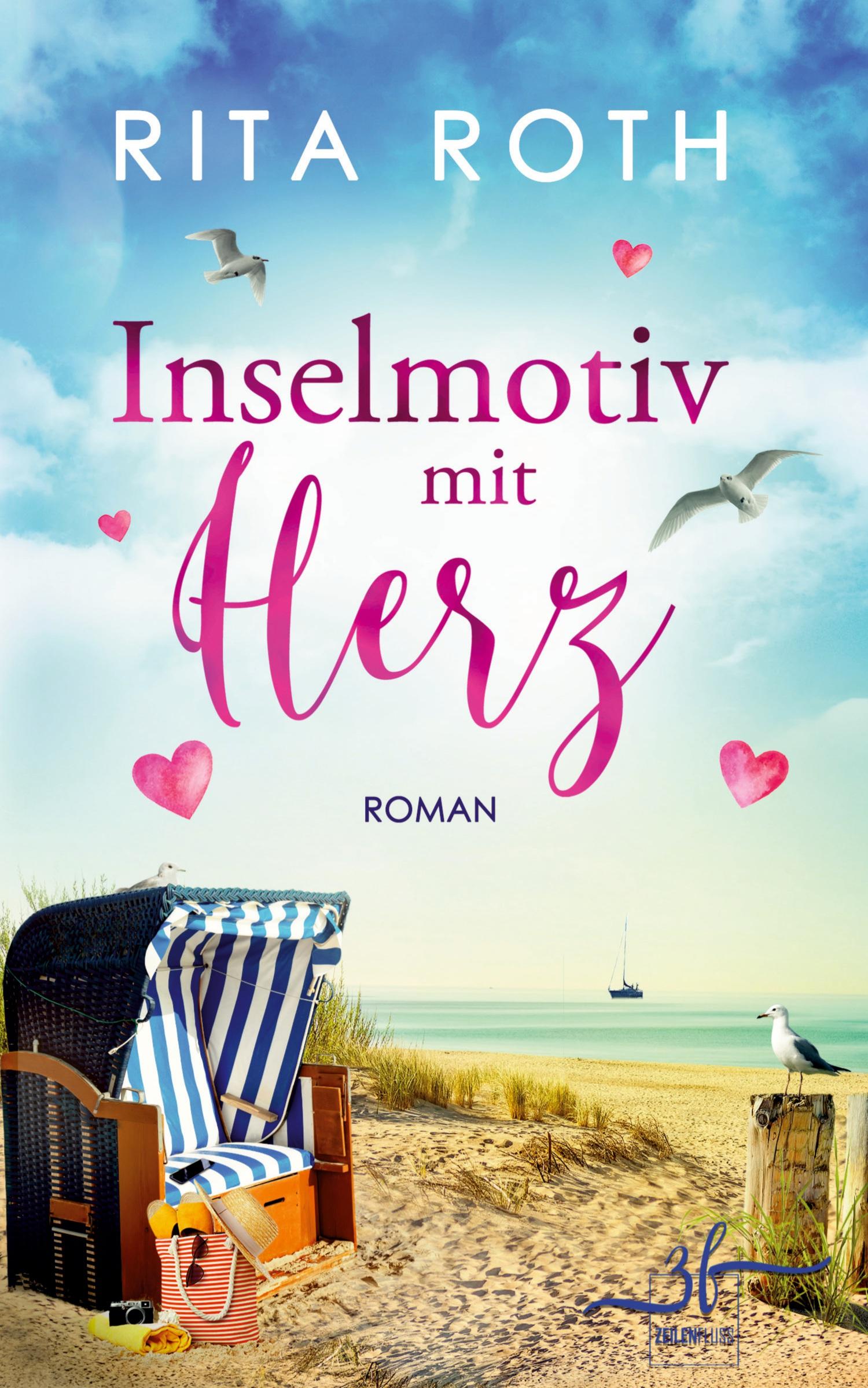 Vorderes Coverbild Inselmotiv mit Herz