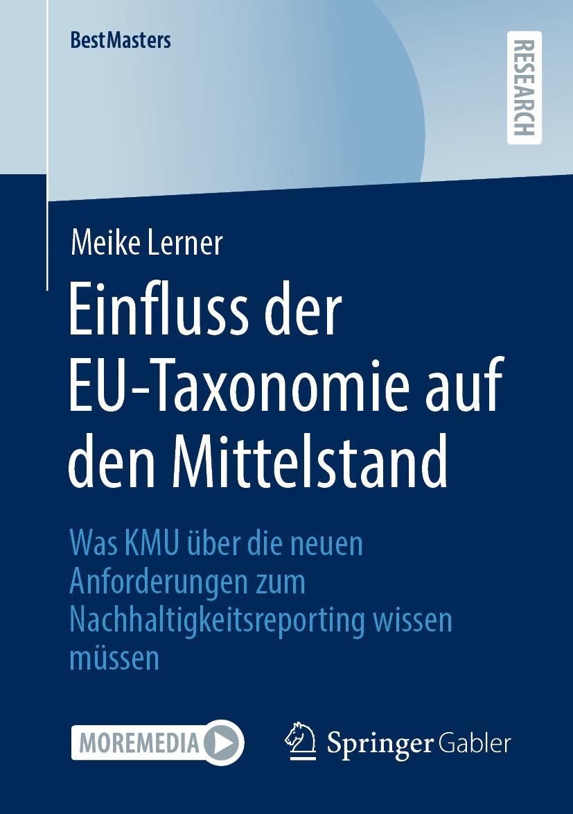 Vorderes Coverbild Einfluss der EU-Taxonomie auf den Mittelstand
